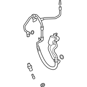 Ford K2GZ-19972-FB Lower Pressure Tube