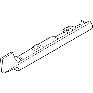 Ford DT1Z-1710176-BA Rear Rocker Molding