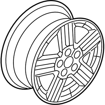 Mopar ZC95PAKAA Aluminum Wheel