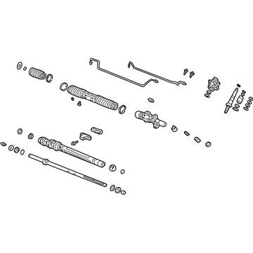 Honda 06536-SCV-505RM Rack Assembly, Power Steering (Reman)