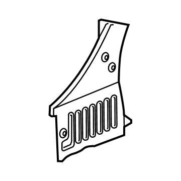 GM 84052636 Rocker Reinforcement Extension