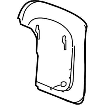 Toyota 71705-AE010-B0 Seat Back Panel