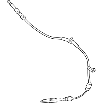 Ford F2GZ-7E395-AB Shift Control Cable