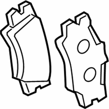 Toyota 04466-06200 Rear Pads