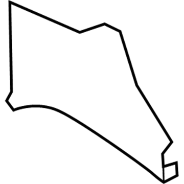 Nissan 78876-5SA0A Protector-Rear Side, RH
