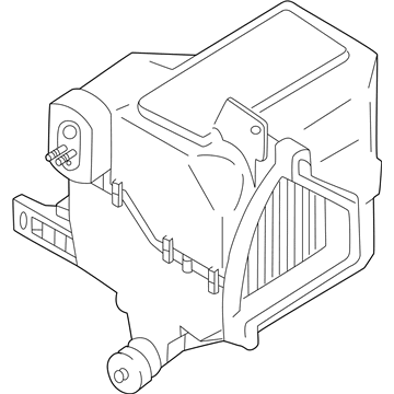 Kia 0K30A61520D Blower & EVAPORATOR