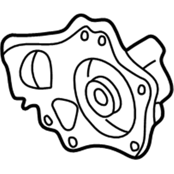 Nissan 21013-F4405 Cover-Water Pump