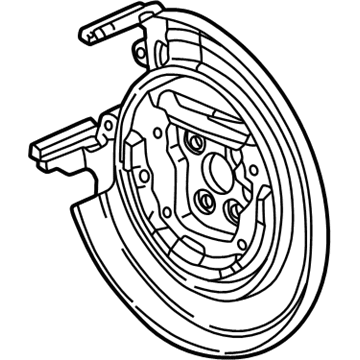 Mopar 5073646AA Adapter-Disc Brake CALIPER