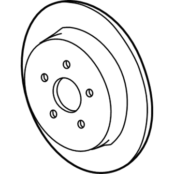 Mopar 5085652AB Brake Rotor