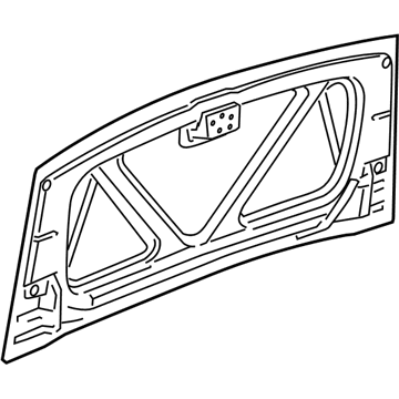 GM 22950570 Trunk Lid