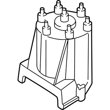 GM 19110930 Cap Asm, Distributor