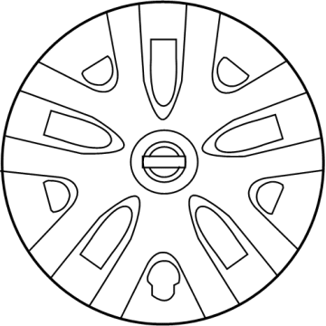 Nissan 40315-1KL0B Disc Wheel Cover