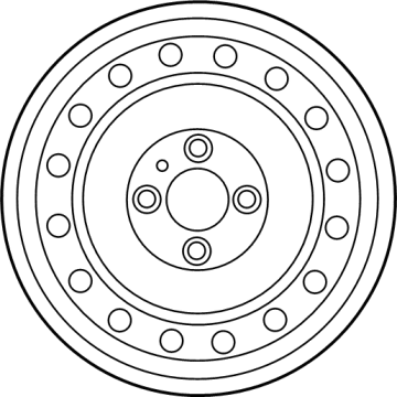 Nissan 40300-3RB0C Wheel Assy-Disc