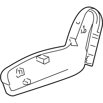GM 96839612 Cover, Driver Seat Reclining Finish