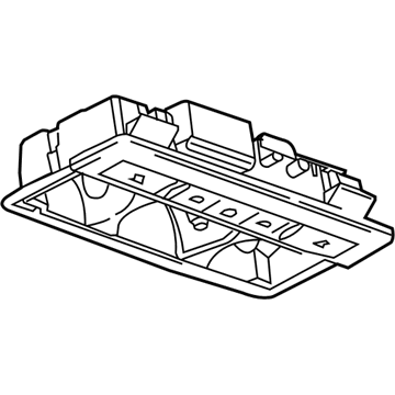 GM 22856790 Reading Lamp Assembly