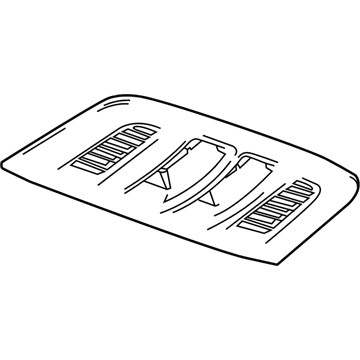GM 13279893 Rear Cover