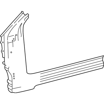 Toyota 61109-52011 Reinforcement