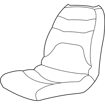 Mopar UE261QLAA Seat Back-Front