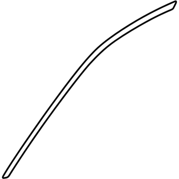 Honda 67326-S5D-A01 Tape, R. FR. Door (Upper) (Outer)