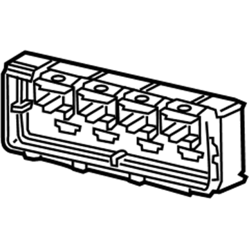 GM 13591693 Dash Control Unit