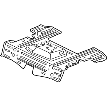 Honda 65510-S2A-A02ZZ Floor, RR.