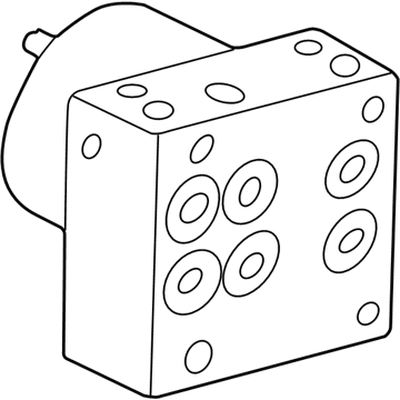 Ford 2C5Z-2C215-AA ABS Control Unit