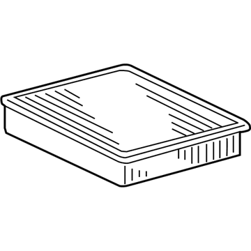 Toyota 17801-0V020 Air Filter Element Sub-Assembly