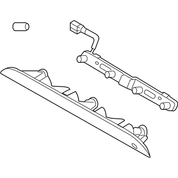 Hyundai 92700-1R200 Lamp Assembly-High Mounted Stop