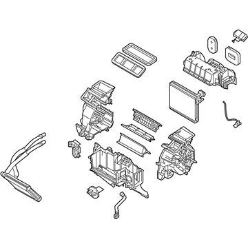 Toyota 87010-WB004 AC & Heater Assembly