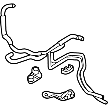 Nissan 92400-5Z010 Hose-Heater, Inlet