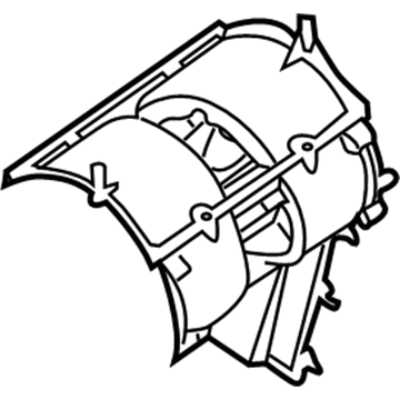 Nissan 27226-ZM70A Fan & Motor BLR