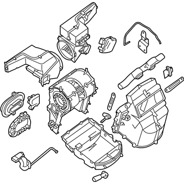 Nissan 27110-5Z012 Heater Assembly