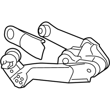 Honda 52370-SWA-A10 Arm, Right Rear Trailing