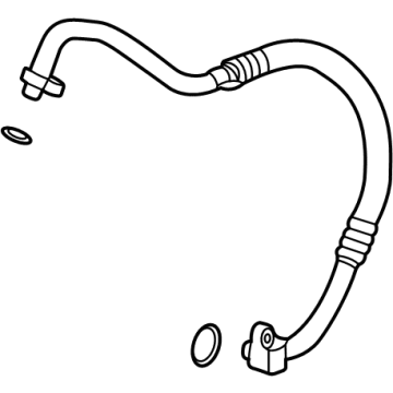 GM 60002046 Rear AC Line