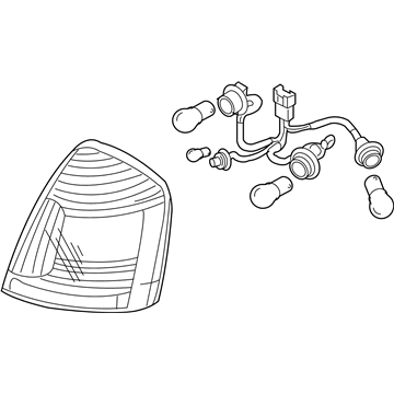 Hyundai 92402-1E211 Lamp Assembly-Rear Combination, RH