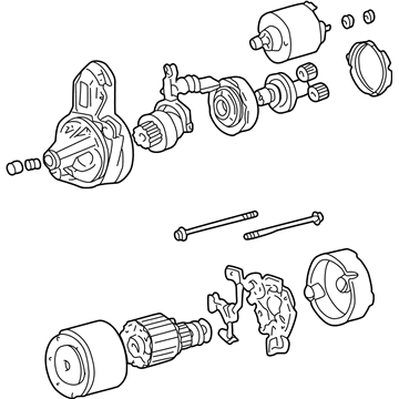 Kia 3610037210RU REMAN Starter