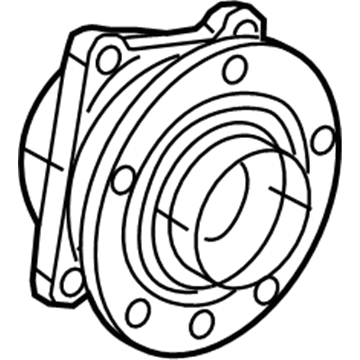 Mopar 4779869AC Wheel Hub And Bearing