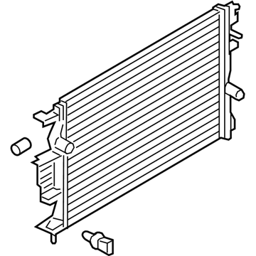 Ford HG9Z-8005-A Radiator