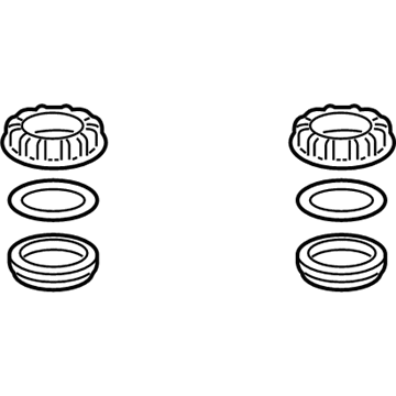 Acura 17046-TA0-A00 Nut & Gasket Set, Fuel Lock