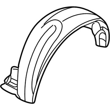 BMW 51-71-8-403-060 Cover, Wheel Housing, Rear Right