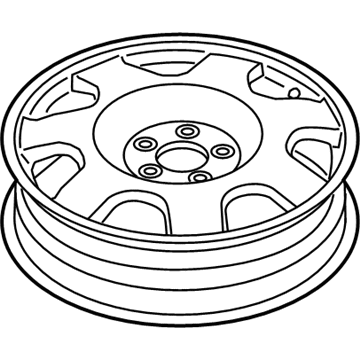 Ford LR3Z-1007-B WHEEL ASY