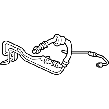 Honda 80325-S5B-A01 Pipe Assembly, Air Conditioner