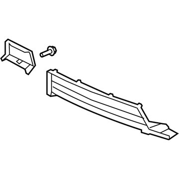 Honda 71107-SNC-A50 Grille, Front Bumper Center (Lower)