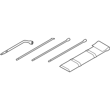 Nissan 99501-7S200 Tool Set-Standard