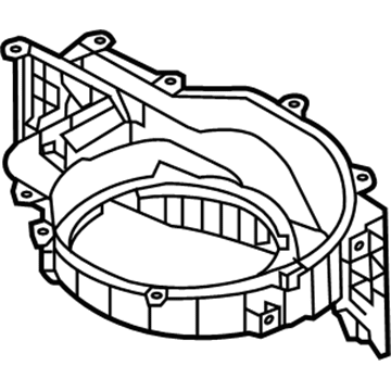 Kia 97112D3010 Case-Blower, Lower
