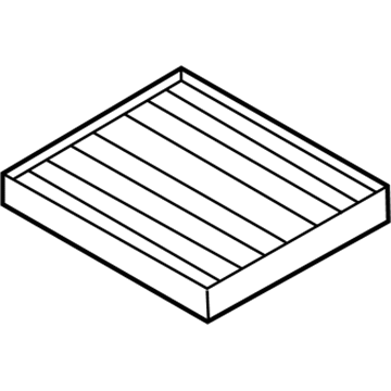 Hyundai 97133-D1000 Cabin Air Filter Compatible