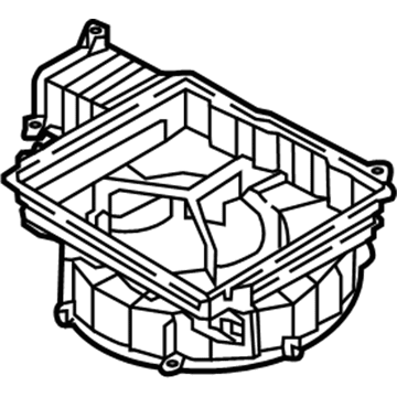 Kia 97111D3100 Case-Blower, Upper