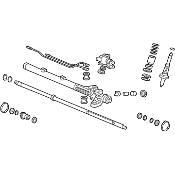 Honda 53601-SDN-A04 Rack, Power Steering