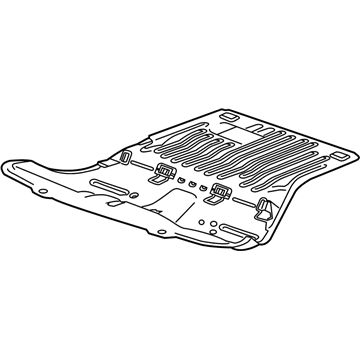 GM 22910284 Center Floor Pan