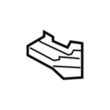 Ford AV6Z-63100A42-A Lower Tie Extension Bracket